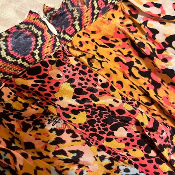 Anthropologie Bhanuni Panthers Animal Print Maxi Skirt size 10 - Picture 6 of 8